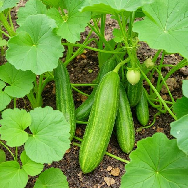 x3 Cucumber Tasty Green Vegetable Plant 10.5cm (GLASSHOUSE READY)