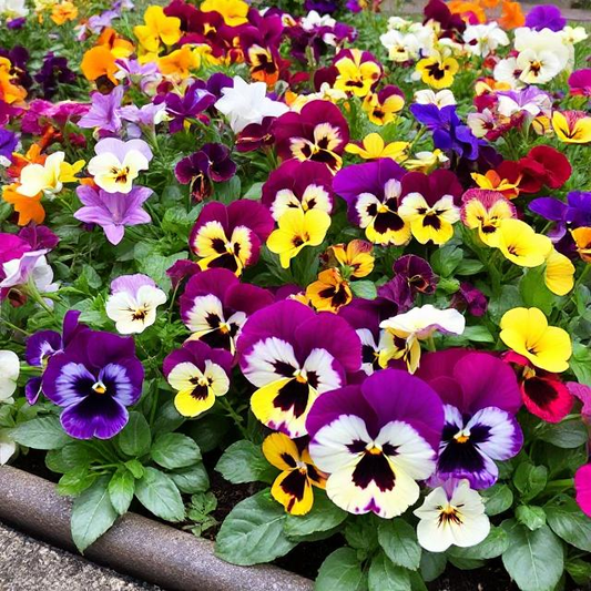 x10 Pansy Matrix Mix