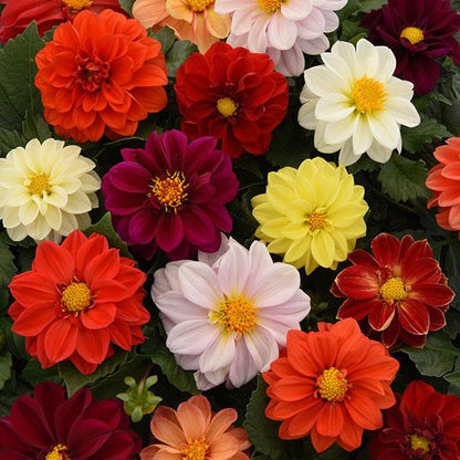 x10 Dahlia Figaro Mix Plug Plants